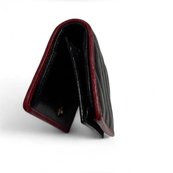 Diagonal Torchon GG Marmont Card Case - Picture 4 of 5